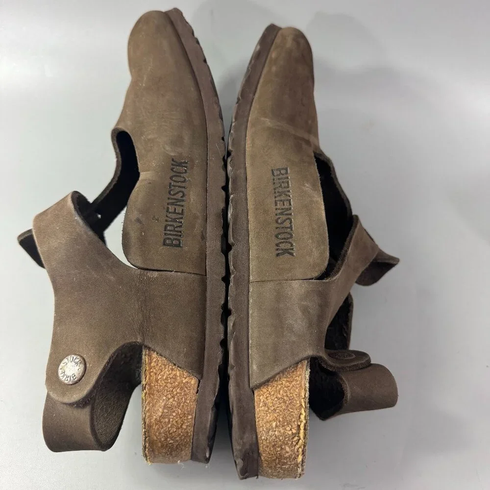 Birkenstock Bonn Nubuck Leather Sandals, Size 39 - Picture 9 of 14